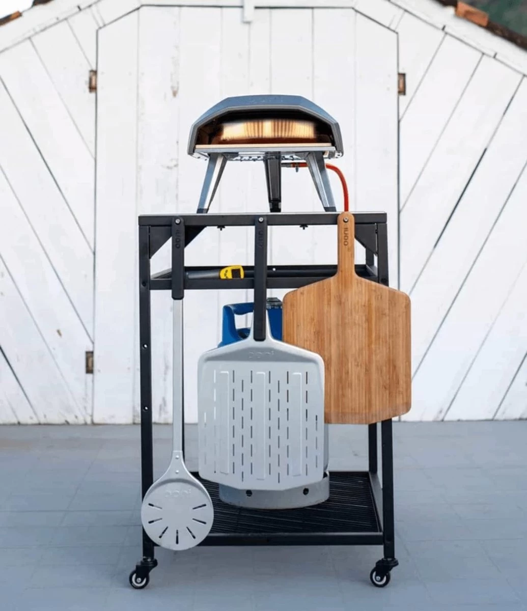 Ooni - Tafel - Medium - Pizza Tafel - 60x80x 90cm - RVS - Zwart - Afbeelding 5