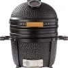 Patton Kamado 15" - Tafel Model - Keramische Barbecue - Premium Black - Medium - Compleet - Mat Zwart