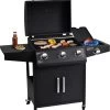 MaxxGarden Gas Barbecue - 3 Branders - Incl. Gratis BBQ Set