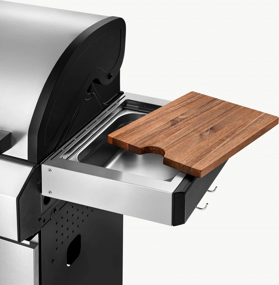 Burnhard Gas BBQ FRED JR. Deluxe - 2 Branders - Incl. Keramische Infraroodbrander & Afdekhoes - Deluxe - Afbeelding 2