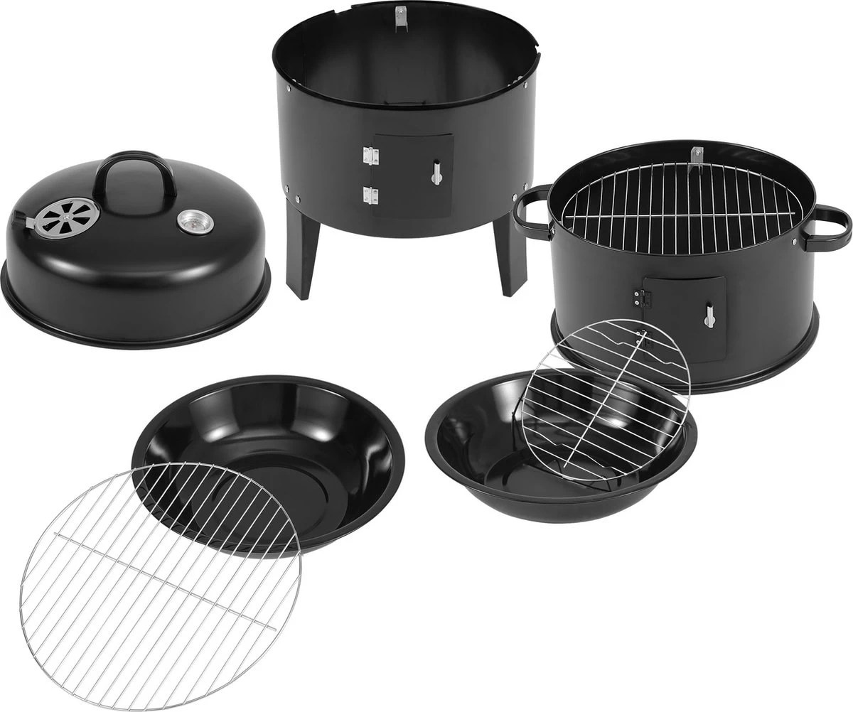 Merkloos Monzana Barbecue-ROKER-Grill-Oven - Afbeelding 6