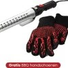 Bbq Aansteker Electrisch - Looftlighter - Bbq Starter - Bbq Accesoires - One Minute Lighter - Incl. Bbq Handschoenen - ®Stane