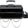 Weber Go-Anywhere Gas Barbecue - 41x26 Cm - Roestvrijstalen Branders - Gasregelkop - Incl. Deksel