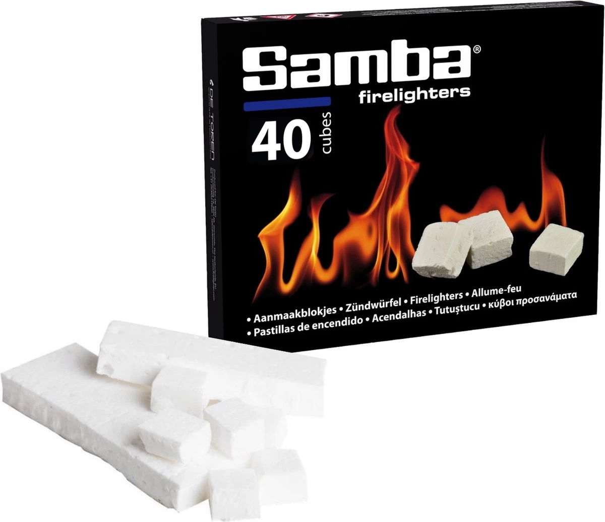 Samba Aanmaakblokjes Wit - 40 Stuks - Afbeelding 7