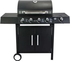 El Fuego San Angelo 4.1 Gasbarbecue - 5 Branders - Zwart