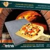ETNA Pizza Set - Grote Pizzasteen & GRATIS Pizzaschep - 30 Cm X 38 Cm - Echt Italiaanse Pizzasteen - Broodbaksteen - BBQ Pizzasteen - Gemaakt Van Lavasteen Uit De Etna - Non-stick - Eppicotispai