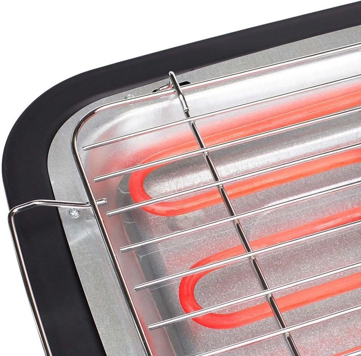 Tristar BQ-2813 Electrische Tafelbarbecue - Grilloppervlak (LxB) 38x22 Cm - 2000W - Zwart - Afbeelding 6
