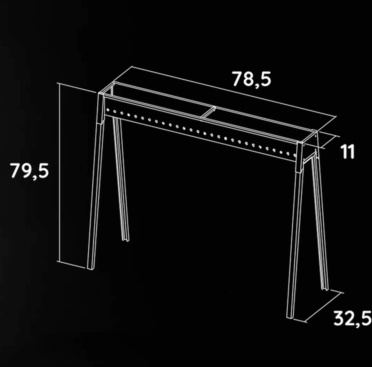 Spiedini Saté-bbq Bali 80 - Saté Houtskoolbarbecue Met Horizontaal Rooster - 80 Cm Lang, 11 Cm Breed - Materiaal: Gealuminiseerd Ijzer - Afbeelding 20