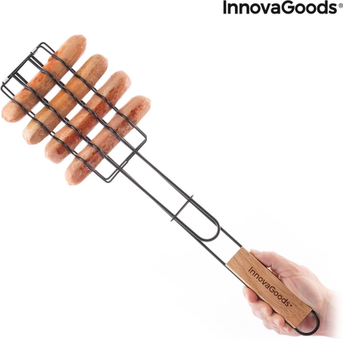 Innovagoods BARBECUEGRIL VOOR WORSTJES SOSKET - Bbq Accesoires - Bbq Accesoires Rooster - Afbeelding 11