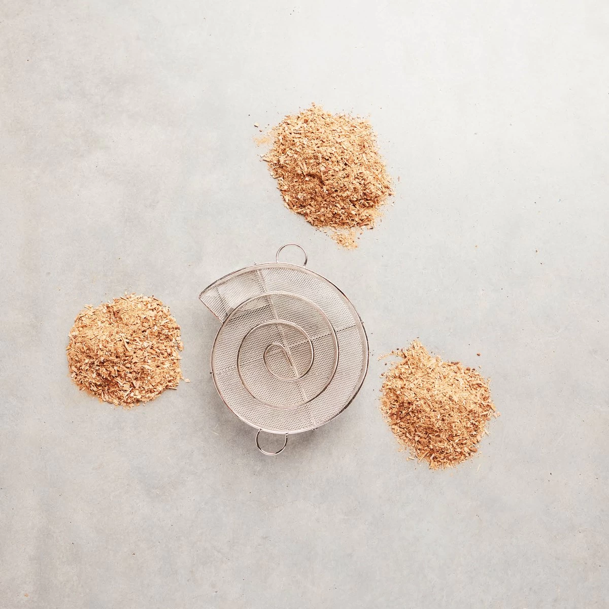 Barbecook - Smokerbox - Starter Set Met 3 Soorten Rookmot - Rookgenerator - Rookdoos - Koud Roken BBQ/Barbeque - Cold Smoke - Spiraal - RVS - Ø 17 Cm - Afbeelding 2