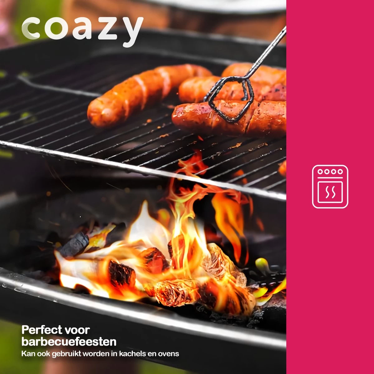 Aanmaakkrullen Voor BBQ Of Kachel | 3kg ECO FSC Gecertificeerd Aanmaakhout Barbecue - Biologisch En Duurzaam Aanmaakwokkels - Houtwol Wokkels - Barbeque Aansteker - Aanmaakblokjes - Accessoires - Ongeveer 240 Krullen - Afbeelding 4