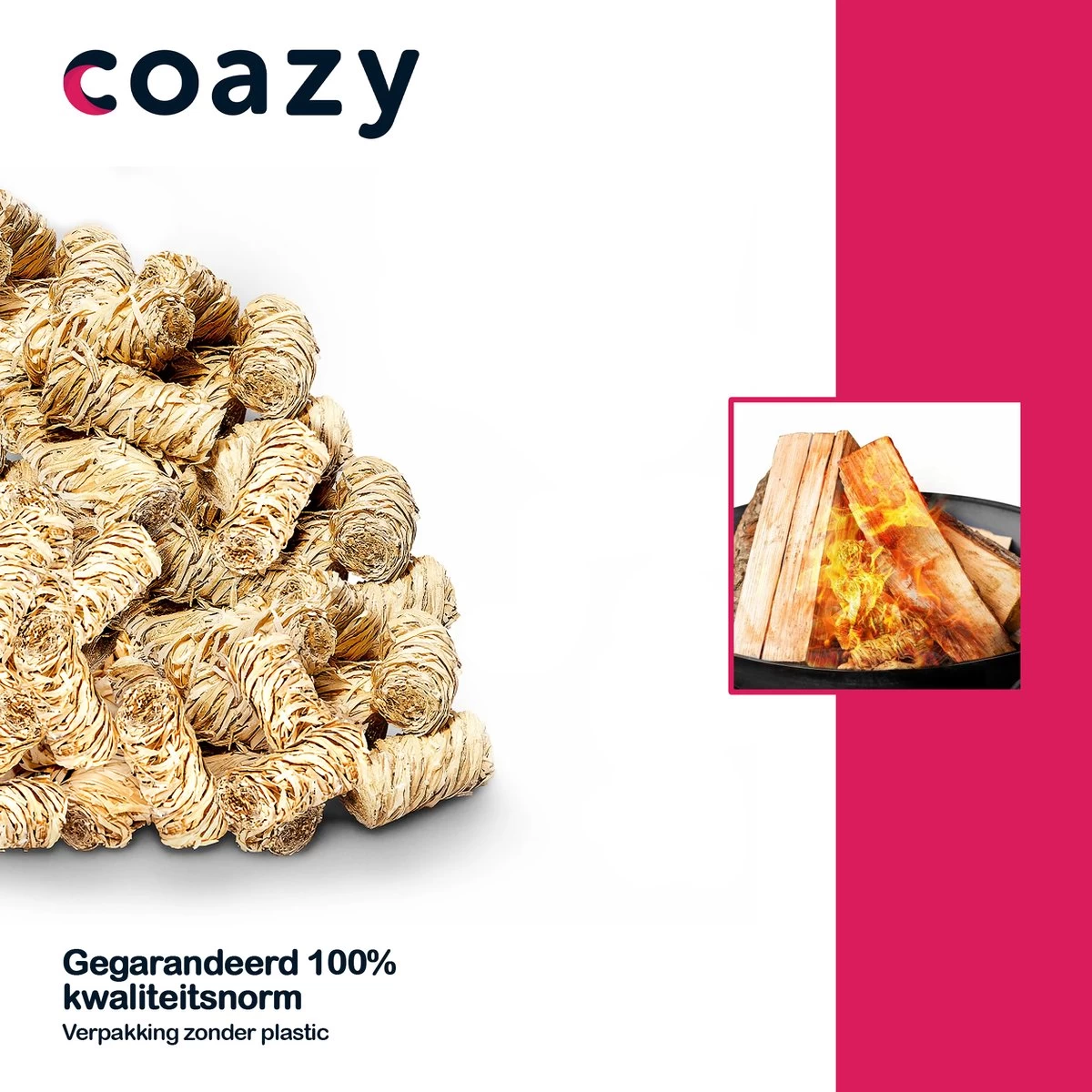 Aanmaakkrullen Voor BBQ Of Kachel | 3kg ECO FSC Gecertificeerd Aanmaakhout Barbecue - Biologisch En Duurzaam Aanmaakwokkels - Houtwol Wokkels - Barbeque Aansteker - Aanmaakblokjes - Accessoires - Ongeveer 240 Krullen - Afbeelding 8