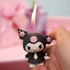 Merkloos Kawaii Bunny Aansteker - Kuromi, Sanrio Lighter, Kuromi My Melody, Kawaii Anime Figure Cute Lighter, Hello Kitty Lighter, Gifts For Girls