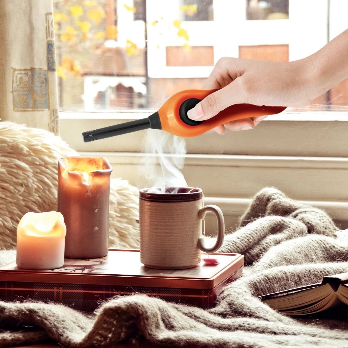 BIC Multifuntionele Aansteker Megalighter Voor Oa BBQ En Kaarsen - 2 Stuks - Lange Aanstekers - Kindveilig - Afbeelding 6