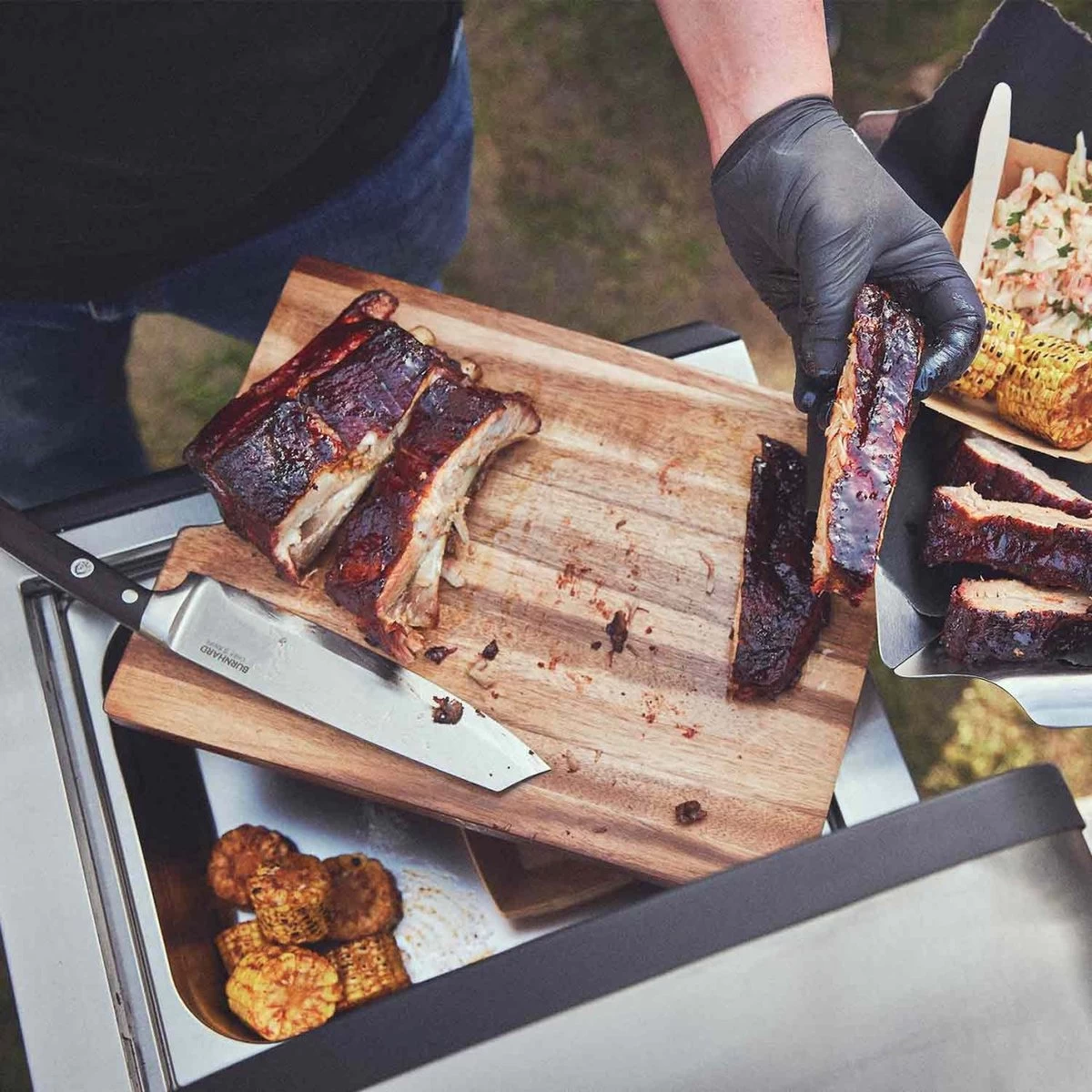 Burnhard Gas BBQ FRED JR. Deluxe - 2 Branders - Incl. Keramische Infraroodbrander & Afdekhoes - Deluxe - Afbeelding 13