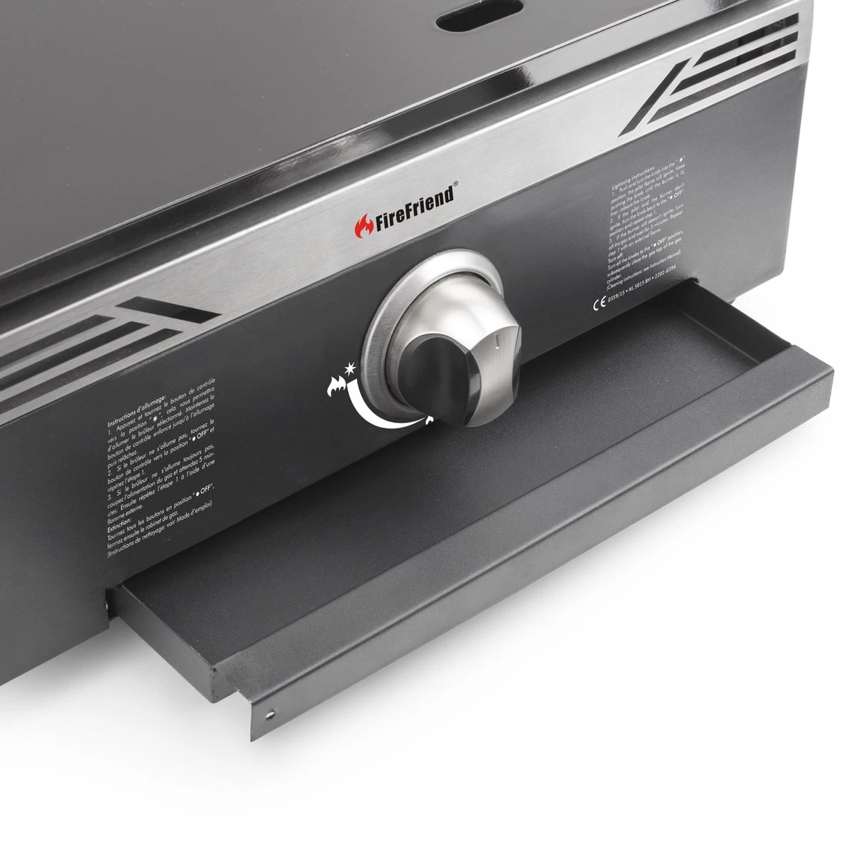 BBQ Op Gas Met Bakplaat 44,5 X 49,5 Cm - Afbeelding 6