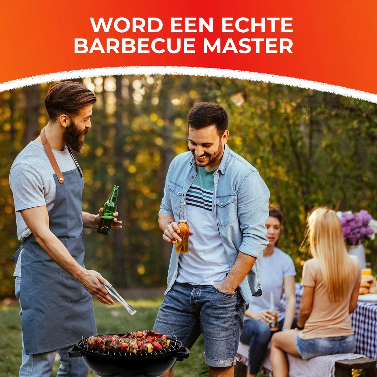GrillX Barbecue Gereedschap Set - 19-delig - Inclusief Luxe Draagtas - BBQ Accesoires - Gereedschapset - Afbeelding 3
