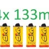 Unilight 4x Universeel Zippo Aansteker Vloeistof - Benzine Aansteker - Aanstekervloeistof - Benzine Vloeistof - 4x 133ml Navulbaar