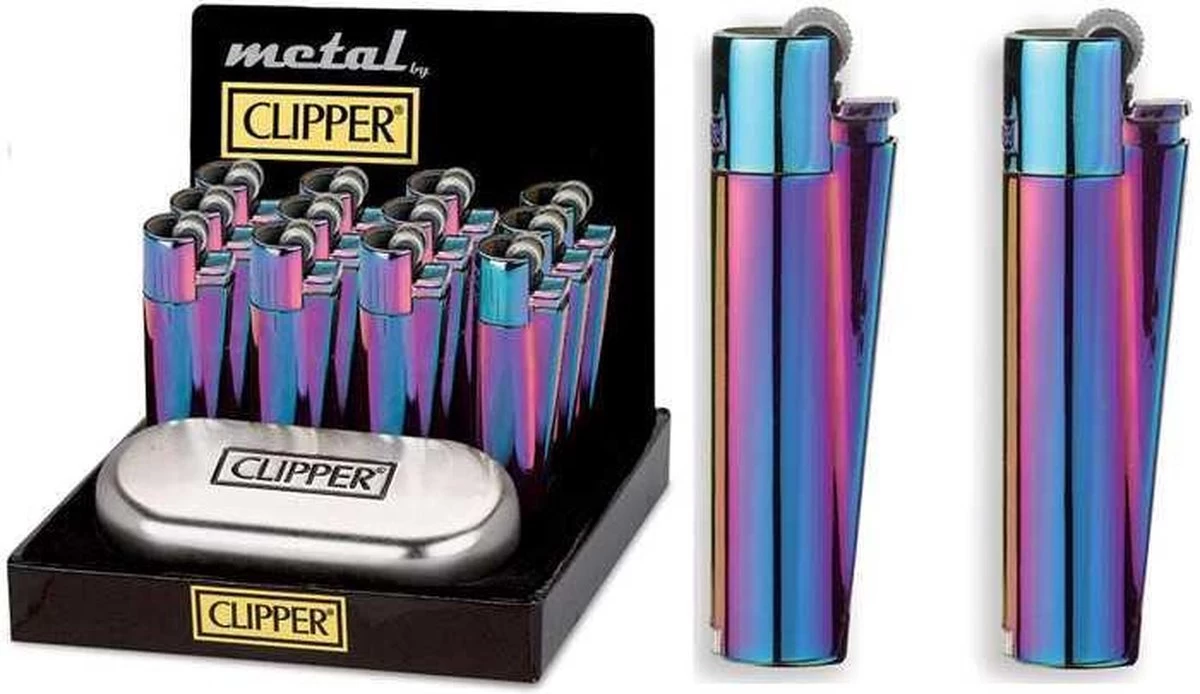 Metalen Clipper Aansteker - Vuursteenaansteker Icy - Afbeelding 8
