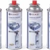 Hendi Gasbussen Butaan Navulling - 227g - Set Van 4