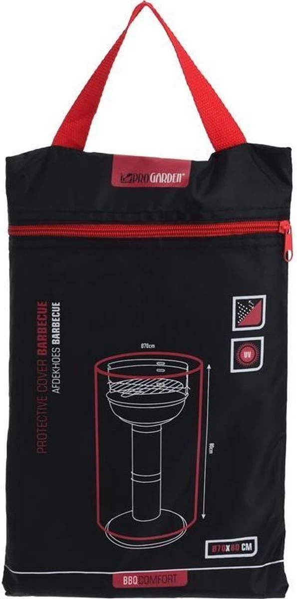 Pro Garden ProGarden Barbecuehoes Rond 70x80 Cm - Afbeelding 5
