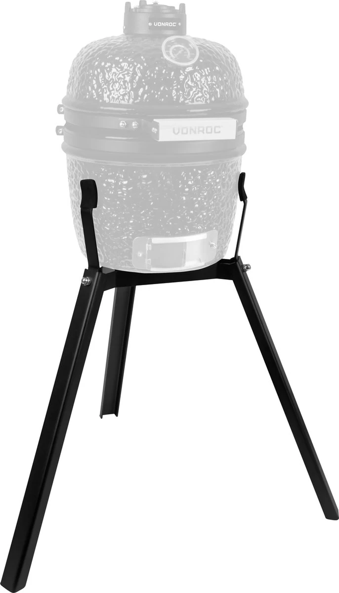 VONROC Kamado Onderstel – Prettige Werkhoogte Van 75cm - Universeel Voor 13 Inch Kamado Barbecues - Afbeelding 2