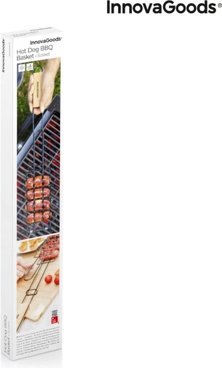 Innovagoods BARBECUEGRIL VOOR WORSTJES SOSKET - Bbq Accesoires - Bbq Accesoires Rooster - Afbeelding 2