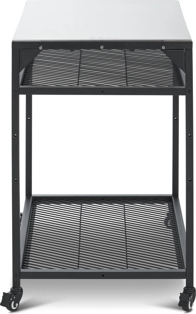 Ooni - Tafel - Medium - Pizza Tafel - 60x80x 90cm - RVS - Zwart - Afbeelding 6