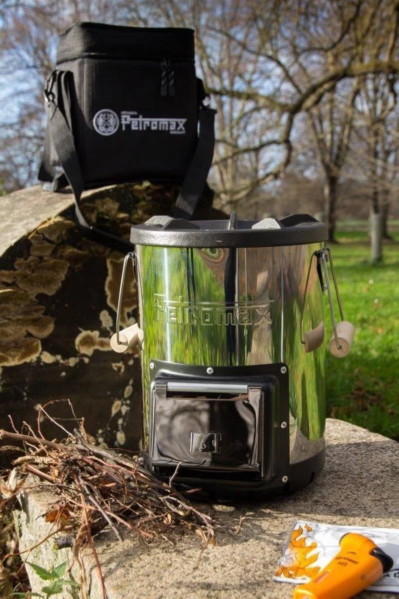 Petromax Rocket Stove Rf33 - Kooktoestel Op Houtvuur - Afbeelding 7