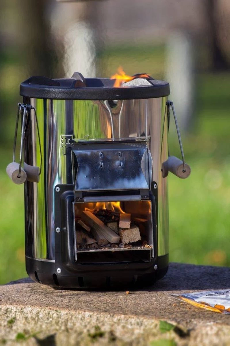 Petromax Rocket Stove Rf33 - Kooktoestel Op Houtvuur - Afbeelding 8