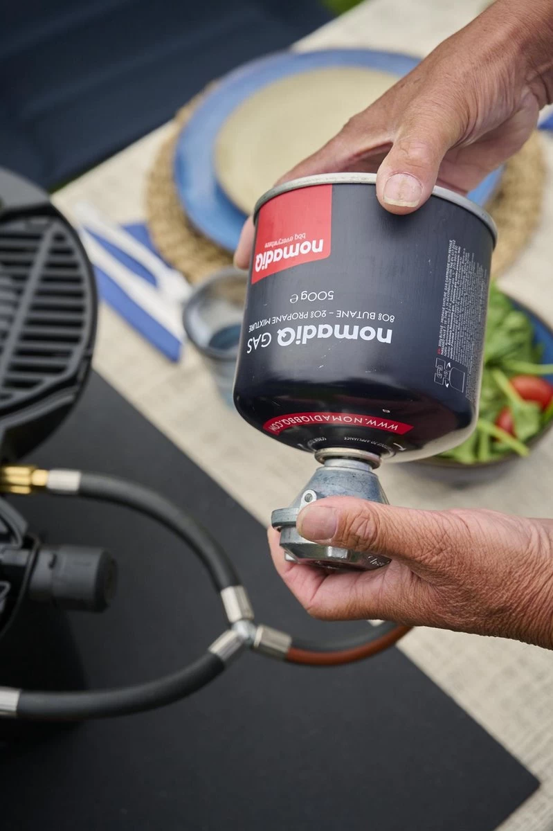 NomadiQ Gasflesjes (3 Stuks X 500 Gram) - EN417 Schroefventiel - Afbeelding 3