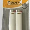 Bic Aansteker - Slim - Wit - 2 Stuks