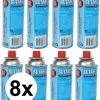 8x Kookstel Gasflessen Butaan Gas - 8 Stuks A 227 Gram - Gasbus Navulling