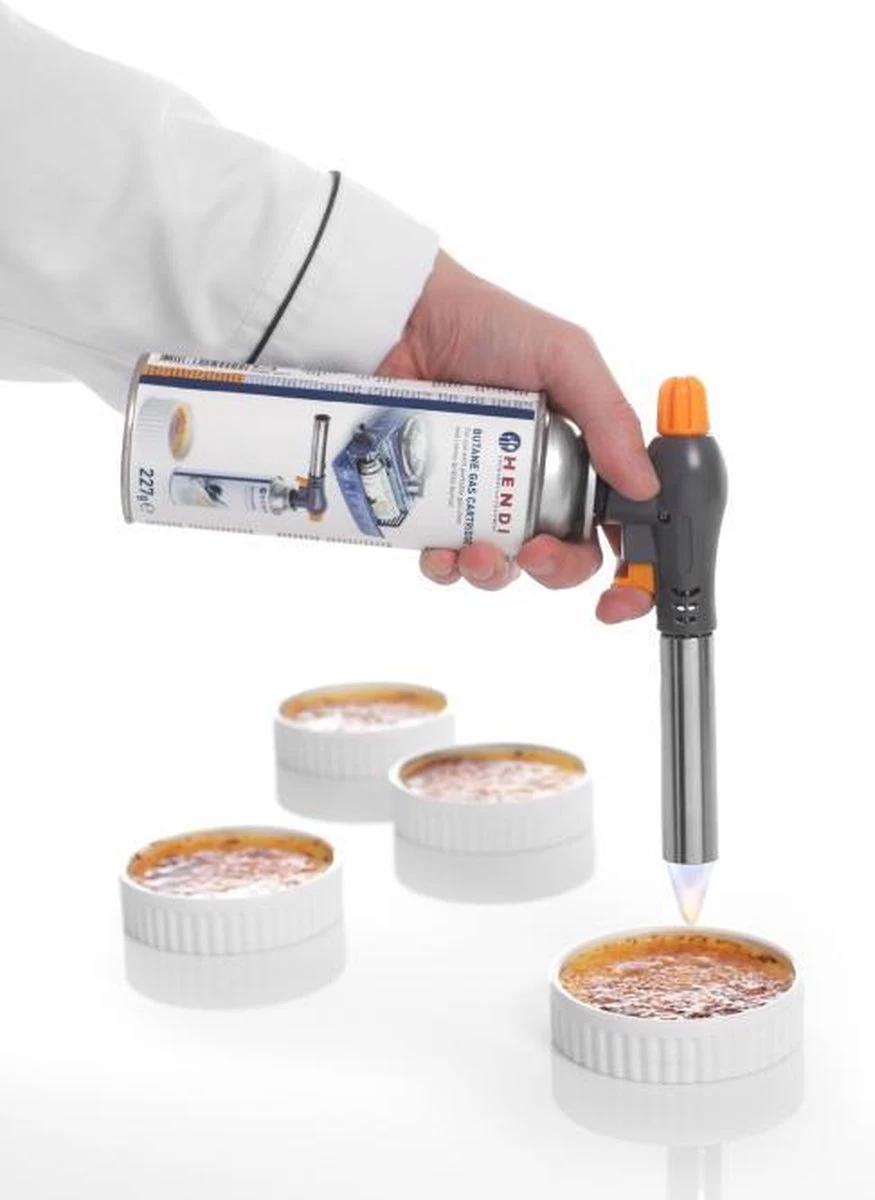 Hendi Gasbussen Butaan Navulling - 227g - Set Van 4 - Afbeelding 2
