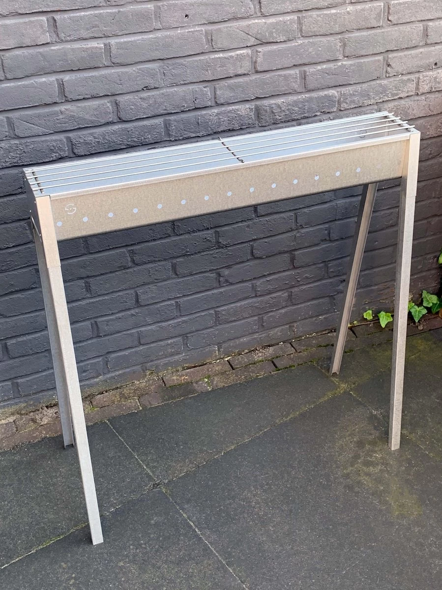 Spiedini Saté-bbq Bali 80 - Saté Houtskoolbarbecue Met Horizontaal Rooster - 80 Cm Lang, 11 Cm Breed - Materiaal: Gealuminiseerd Ijzer - Afbeelding 16