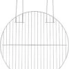 BBQ Rooster Van Roestvrij Staal Voor Ø 44 CM Doorsnede Kogel BBQ's (o.a. Geschikt Voor Weber) Barbecuerooster Verchroomd - Met Handvaten - Hoge Kwaliteit