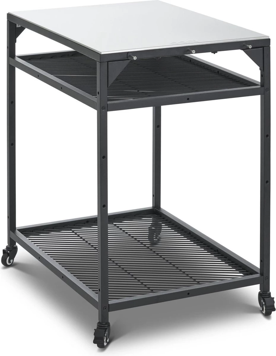 Ooni - Tafel - Medium - Pizza Tafel - 60x80x 90cm - RVS - Zwart - Afbeelding 8